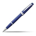Cross Bailey Light Polished Blue Rollerball Pen – Refillable, Medium Point Black Ink, Presented in Everyday Gift Box