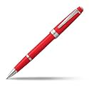 Cross Bailey Light Red Rollerball Pen – Refillable, Medium Point Black Ink, Presented in Everyday Gift Box