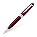 Cross Bailey Red Lacquer Ballpoint Pen, Medium Point, Black Ink