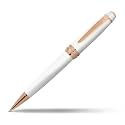 Cross Bailey Pearlescent White Ballpoint Pen, Medium Point, Black Ink