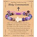 EFVISD Cross Bracelet Gifts for Boys Girls Christian Religious Gifts