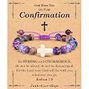 EFVISD Cross Bracelet Gifts for Boys Girls Christian Religious Gifts
