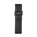 Cross Genuine Leather Pen Case for One Pen | Premium Single Pen Holder with Loop | Luxury Leather Pen Pouch for Fountain, Roller & Ball Pens | Black