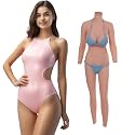 Crossdresser Realistic Silicone Body Suit Whole Body E Cup Silicone Bodysuit Breast Forms Breastplate Transgender
