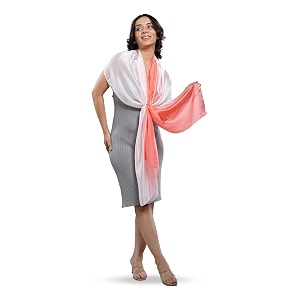printed poly silken feel scarf stole for women  stylish soft amp lightweight  satin feel neck scarf hair scarf head scarf for women