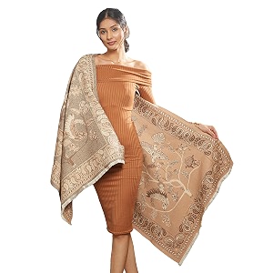 scarf for women pashmina feel womens body wrap lightweight woolen stole for girls suitable for travel wedding or casual dressing  dry clean only  scarves amp wraps