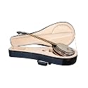 Crossrock 5-String Banjo Foam Case | Lightweight Blue Gig Bag for Resonator Banjos with Plush Interior & Storage (CRP300BJBL)