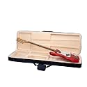 Crossrock Bass Guitar Foam Case for Precision &amp; Jazz | Lightweight Blue Gig Bag with Plush Interior, Adjustable Fit &amp; Storage (CRP300BBL)