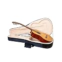 Crossrock Classical Guitar Foam Case | Lightweight Blue Gig Bag with Structured Exterior, Plush Interior &amp; Storage Pockets (CRP300CBL)