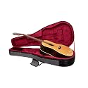 Crossrock Dreadnought Acoustic Guitar Foam Case | Lightweight Gray Gig Bag with Rugged Exterior, Plush Interior &amp; Storage Pockets (CRP300DDG)