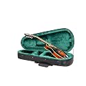 Crossrock Foam Case for A & F Style Mandolin | Lightweight Black Gig Bag with Plush Interior & Storage, Detachable Backpack (CRP300MAFBK)