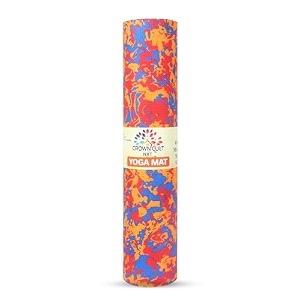yoga mat for women and men 6mm tpe material with carrying strap extra thick exercise mats for workout yoga mat for women for workout yoga fitness exercise mat anti slip yoga mats exercise mat for home gym pilates amp workout