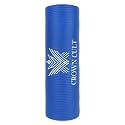 Yoga Mat 8MM NBR Material with Carrying Strap, Extra Thick Exercise Mat for Workout, Fitness, Yoga, Pilates and Home Gym, Anti Slip with 1 Year Warranty