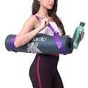 Yoga Mat for Women and Men 15MM NBR Material with Carrying Strap, Extra Thick Exercise Mats for Workout Yoga Mat for Women for Workout, Yoga, Fitness, Exercise Mat Anti Slip Yoga Mats Exercise Mat for Home, Gym, Pilates &