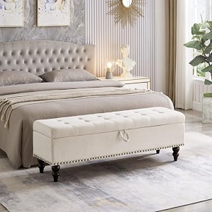 upholstered flip top storage bench for living room storage bench in golden steel legs beige wooden leg