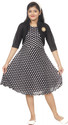 the crown Girls Party(Festive) Dress Jacket (Black)
