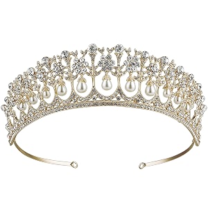 crystal rhinestone queen bride tiara crown for women girl vintage bridal birthday prom wedding tiaras and crowns