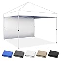 CROWN SHADES Sidewall Only for 10x10 Pop up Canopy Tent (1pc, Blue)