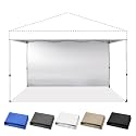 CROWN SHADES Sidewall Only for 12x12 Pop up Canopy Tent (1pc, White)