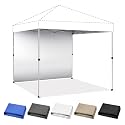 CROWN SHADES Sidewall Only for 8x8 Pop up Canopy Tent (1pc, Beige)
