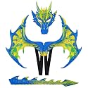 CRTEPST Dragon Costume for Kids Boys Girls