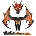 CRTEPST Dragon Costume for Kids Boys Girls