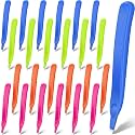 Crtiin 24 Pcs Magnetic Staple Remover Puller Bulk,Bright Color