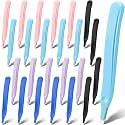 Crtiin 24 Pcs Magnetic Staple Remover Puller Bulk,Macarons Color