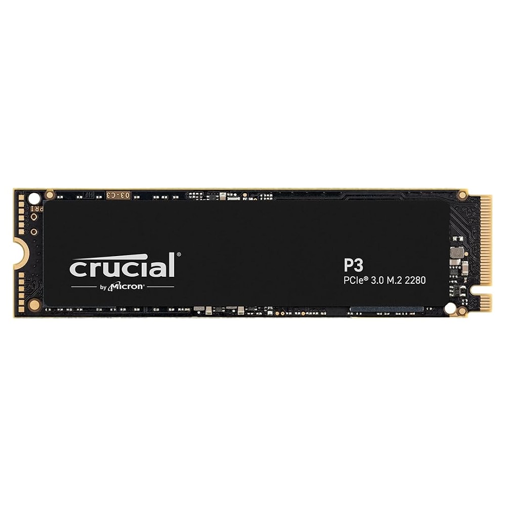 Crucial P3 2TB PCIe 3.0 3D NAND NVMe M.2 SSD, up to 3500MB /s