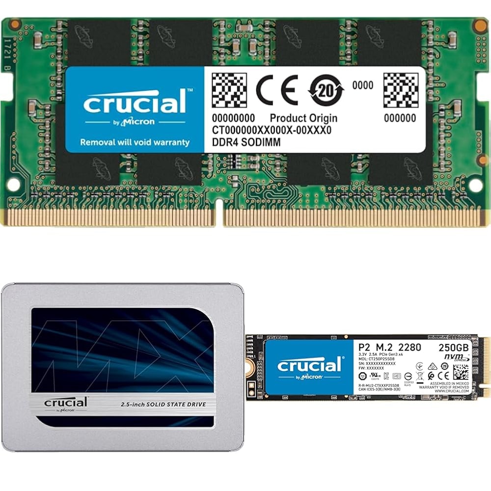 Crucial RAM 16GB DDR4 2666 MHz CL19 Laptop Memory CT16G4SFRA266