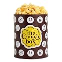 The Crunch Box Jalapeno Cheese Poppers Popcorn Tin, Seasoned with Crunchy Gourmet Cheese &amp; Jalapeno Powder, Ready To Eat Pack of 100gm