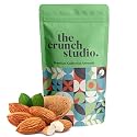 The Crunch Studio Premium California Almonds - 200 Grams | Californian Almond Dry Fruit Super Crunchy and Delicious Healthy Snack