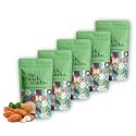 The Crunch Studio Premium California Almonds – 200 Grams ( Family Pack of 5) | Californian Almond Dry Fruit Super Crunchy and Delicious Healthy Snack