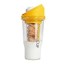 CRUNCHCUP XL Portable Cereal Cup for Breakfast On the Go - Yellow
