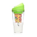 CRUNCHCUP XL Portable Cereal Cup for Breakfast On the Go - Green