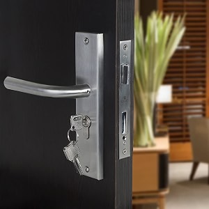 crust heavy duty mortise door lock set for main door door handle lock set for main door lock officehotelbathroom mg-1106 matt satin