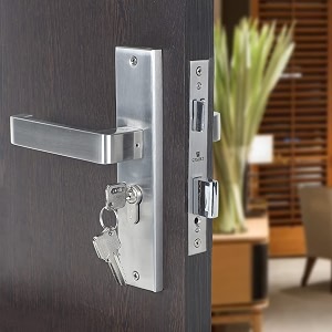 crust heavy duty mortise door lock set for main door door handle lock set for main door lock officehotelbathroom lumbretta matt satin