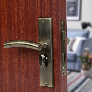 crust heavy duty mortise door lock set for main door door handle lock set for main door lock officehotelbathroom mg-1101 matt antique