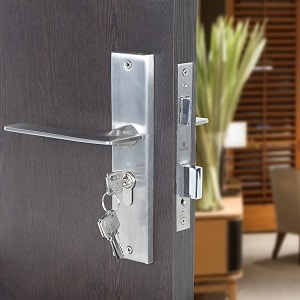crust heavy duty mortise door lock set for main door door handle lock set for main door lock officehotelbathroom bentley matt satin