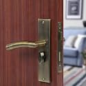 Crust Heavy Duty Mortise Door Lock Set for Main Door, Door Handle Lock Set for Main Door Lock, Office/Hotel/Bathroom (MG-1105, Matt Antique)