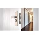 Crust Heavy Duty Mortise Door Lock Set for Main Door, Door Handle Lock Set for Main Door Lock, Office/Hotel/Bathroom (CRZ015, Matt Satin)