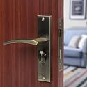 Crust Heavy Duty Mortise Door Lock Set for Main Door, Door Handle Lock Set for Main Door Lock, Office/Hotel/Bathroom (Lobos, Matt Antique)