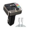 Crust v5.0 Car Bluetooth Device with FM Transmitter, Car Charger, Audio Receiver, MP3 Player, Adapter Dongle, USB Cable
