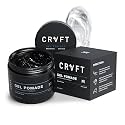 CRVFT Gel Pomade 4oz | High Shine/Medium Hold | Water Based/Water Soluble | Ideal For Short/Medium Thin/Thick Hair | For A Clean Cut Look | Men’s Styling Product [Clear], Stylist Approved [Scented]