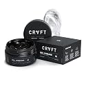 CRVFT Pomade 2oz - Semi-Matte Finish Shine - Original Hold Medium Strength (Gel) – Men’s Styling Product, Barber Approved - Water Based/Soluble - Boss Scented - Straight/Thick/Wavy Hair