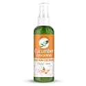 Crysalis 100% Pure Natural Cucumber Hydrosol Uncut Cold Pressed Cucumis sativus Floral Water Purified Cosmetic Grade Mist Spray Natural Sun Protector Soothes &amp; Balances Skin Tone Hydrates Skin- 100 ML