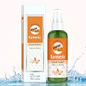Crysalis 100% Pure Natural Turmeric Hydrosol Uncut Steam Distilled roots of Curcuma Longa Purified Floral Water Cosmetic Grade Mist Spray for all Acne-prone skin Purifies & Illuminates Skin-100 ML