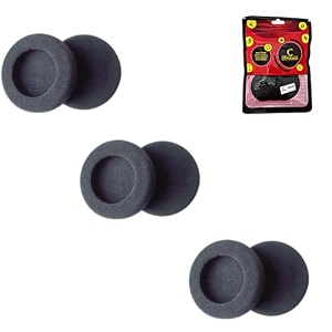 crysendo cushion for koss porta pro 55mm foam ear pads 3 pairs black pack