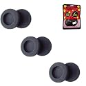 Crysendo Cushion for Koss Porta Pro 55mm Foam Ear Pads 3 Pairs Black Pack
