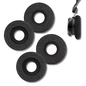 crysendo donut foam headphone cushion for jabra pro 920 935 2 pair black